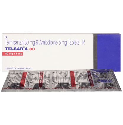 Telsar A 80 Tablet - Classic Derma
