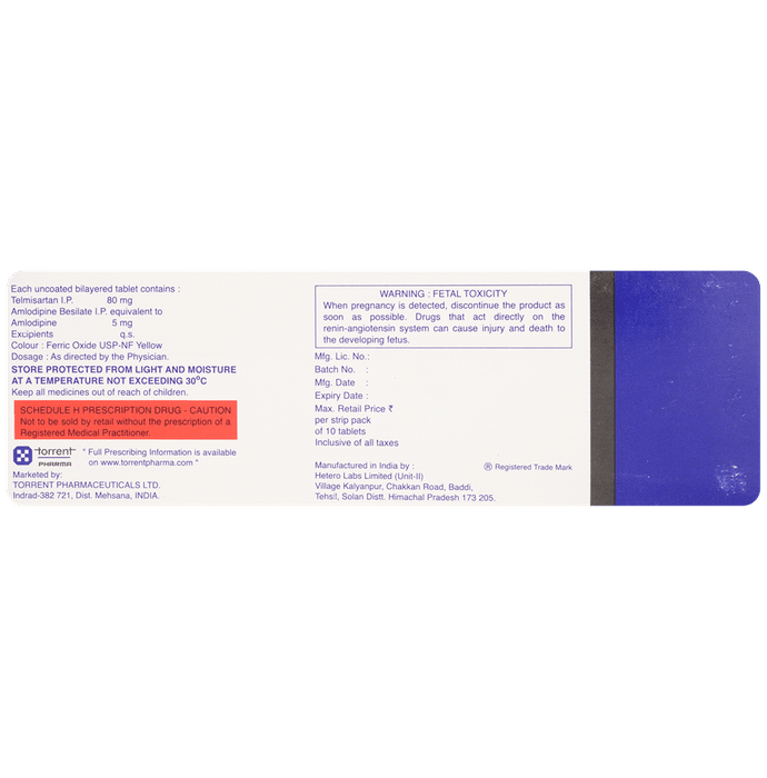 Telsar A 80 Tablet