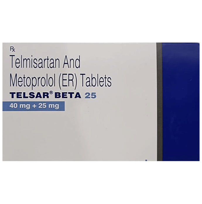 Telsar Beta 25 Tablet ER - Classic Derma
