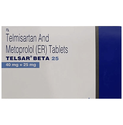 Telsar Beta 25 Tablet ER - Classic Derma