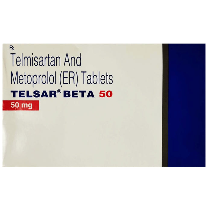 Telsar Beta 50 Tablet ER - Classic Derma