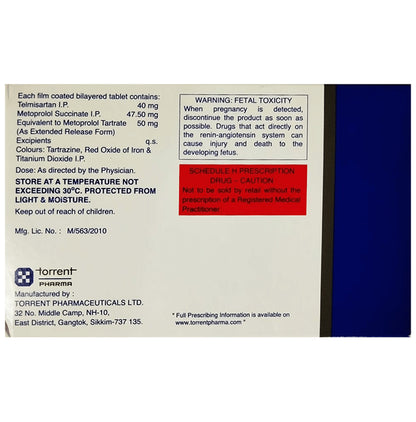 Telsar Beta 50 Tablet ER