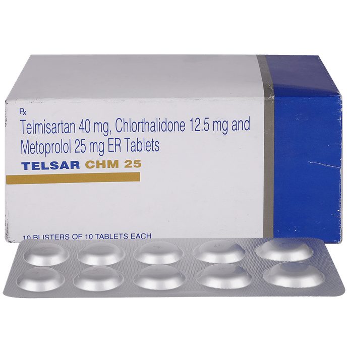 Telsar CHM 25 Tablet - Classic Derma