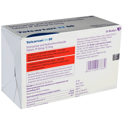 Telsartan-H 80 Tablet