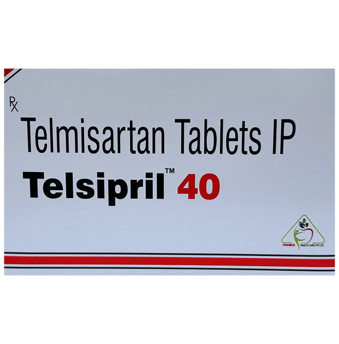 Telsipril 40 Tablet - Classic Derma