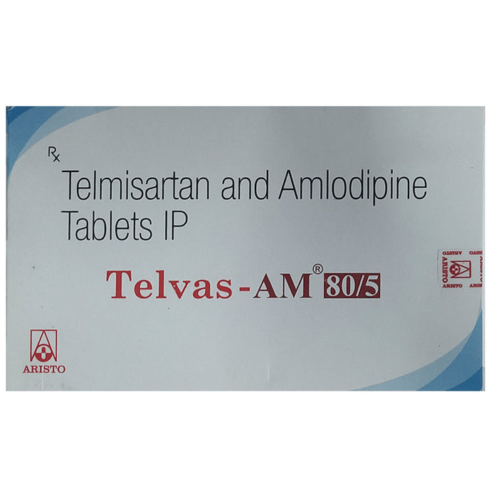Telvas-AM 80/5 Tablet - Classic Derma