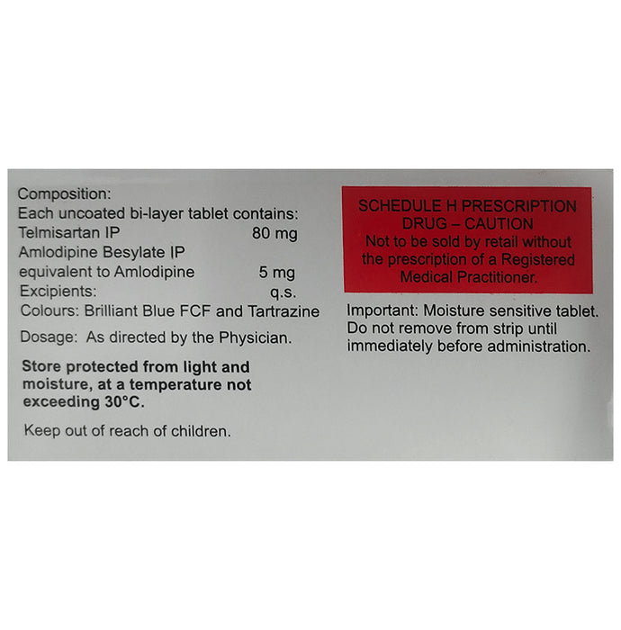 Telvas-AM 80/5 Tablet