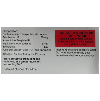 Telvas-AM 80/5 Tablet