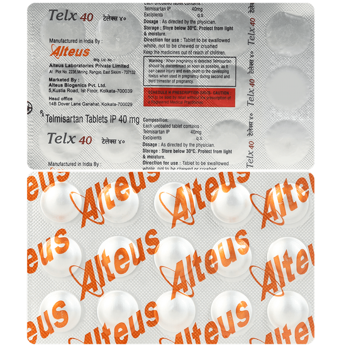 Buy Telx 40mg Tablet Online | Classic Derma – Classic Derma-UAE