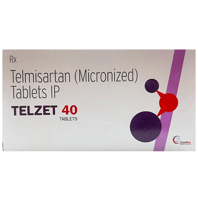 Telzet 40 Tablet - Classic Derma