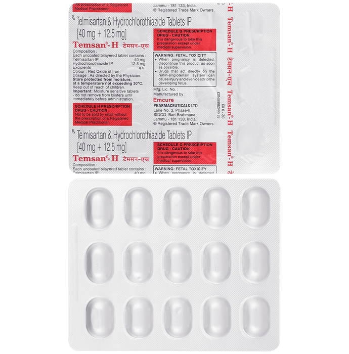 Buy Temsan-H Tablet Online | Classic Derma – Classic Derma-UAE