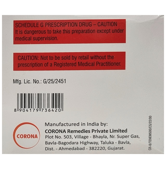 Tenebite-M 20/500 Tablet SR
