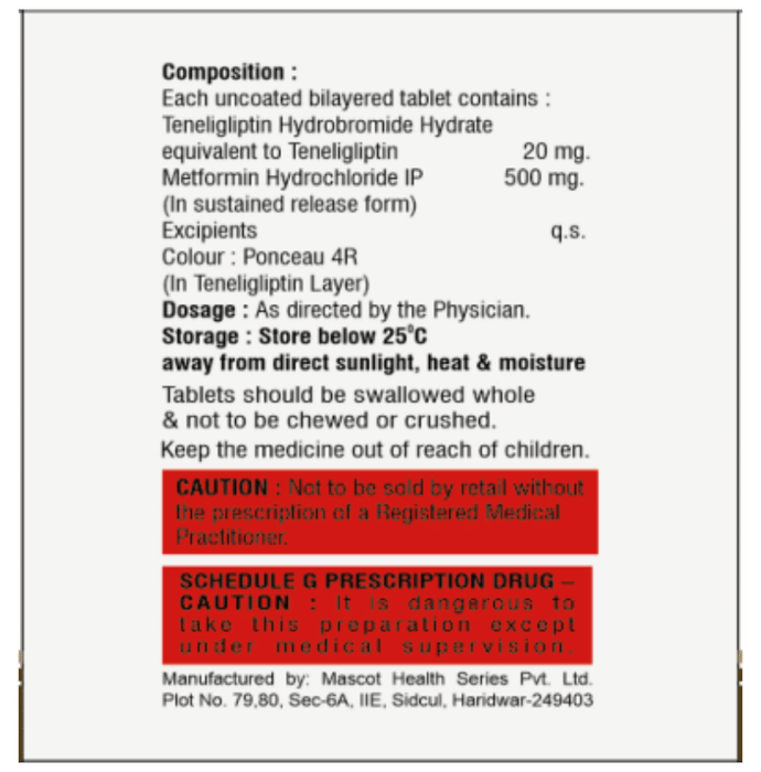 Tenelion-M Tablet SR