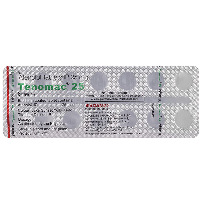 Tenomac 25mg Tablet