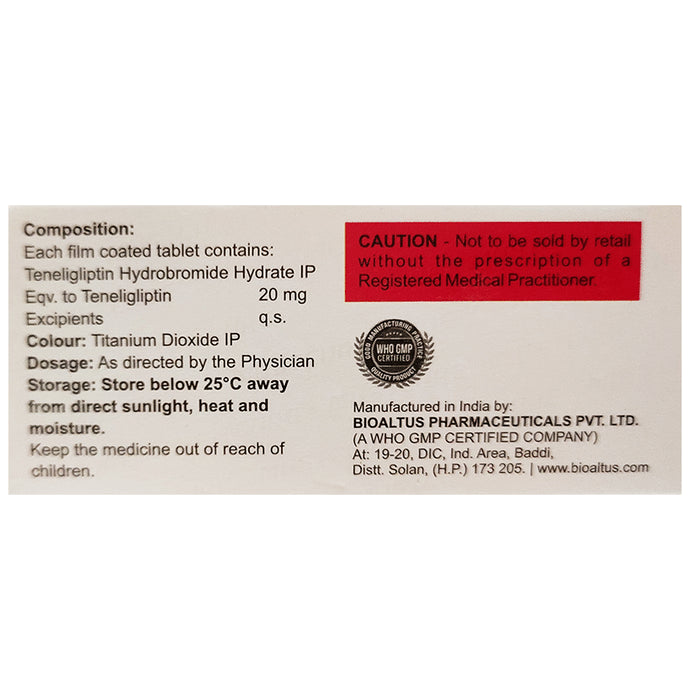 Tenura 20 Tablet