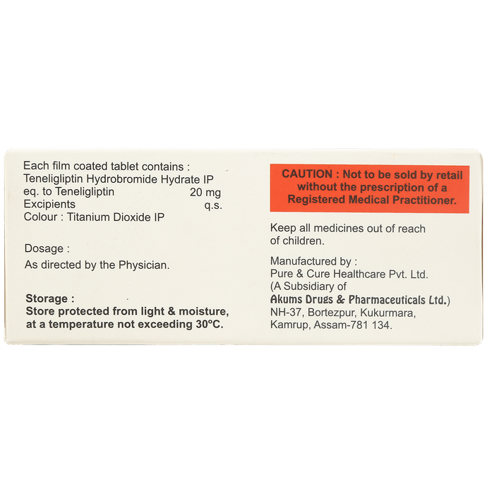 Terostil 20mg Tablet