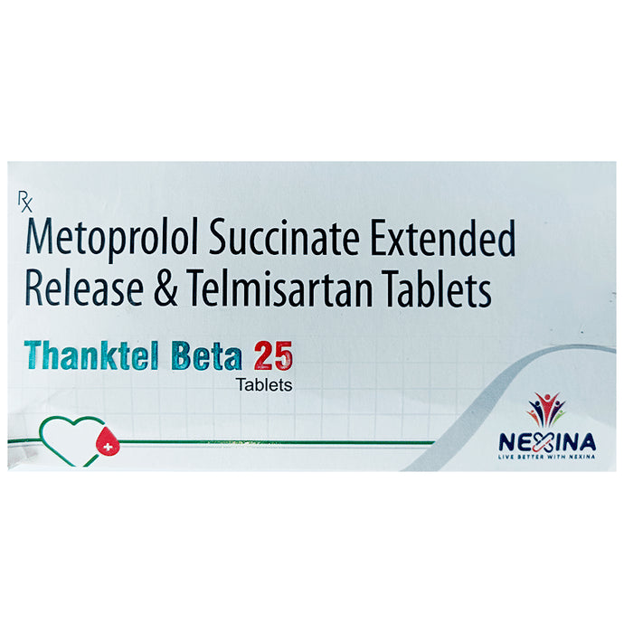 Thanktel Beta 40mg/25mg Tablet ER - Classic Derma