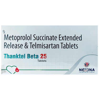 Thanktel Beta 40mg/25mg Tablet ER - Classic Derma