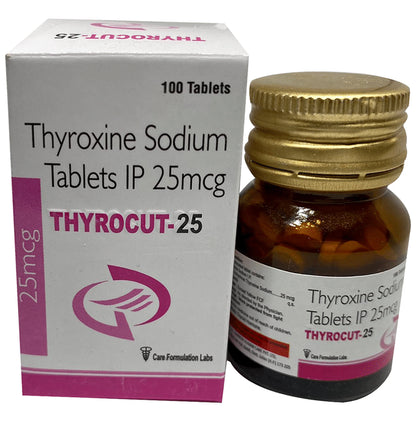 Thyrocut 25 Tablet - Classic Derma