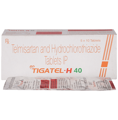 Tigatel H 40mg/12.5mg Tablet - Classic Derma