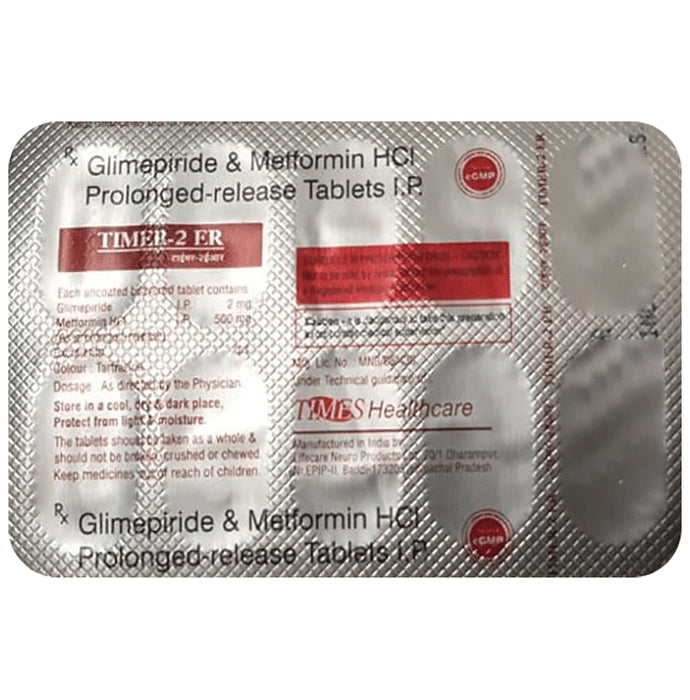 Timer 2 ER Tablet - Classic Derma