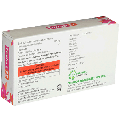 Tinilact FZ Softgel Capsule