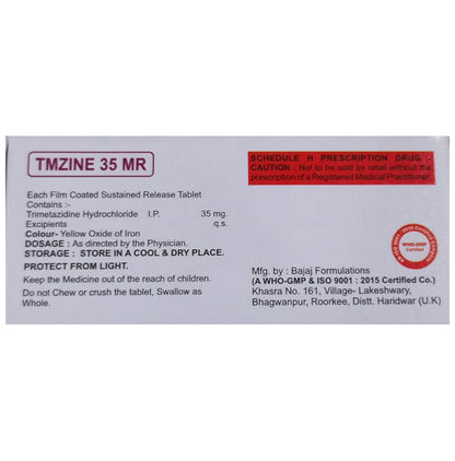 Tmzine 35 MR Tablet