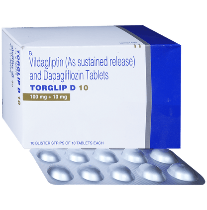 Torglip D 10 Tablet SR - Classic Derma