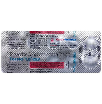 Torsid Plus 10/50 Tablet