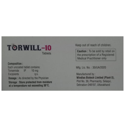 Torwill 10 Tablet