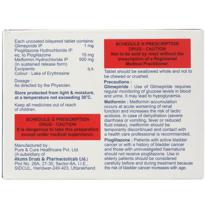 Tridart 1mg/500mg/15mg Tablet