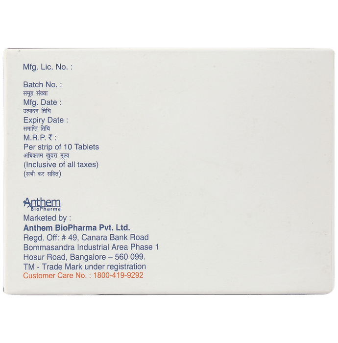 Tridart 1mg/500mg/15mg Tablet