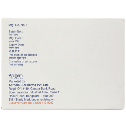 Tridart 1mg/500mg/15mg Tablet