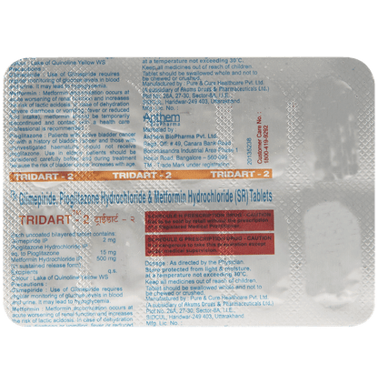 Tridart 2mg Tablet