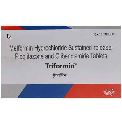Triformin 5mg/500mg/15mg Tablet