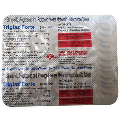 Triglaz Forte Tablet PR - Classic Derma