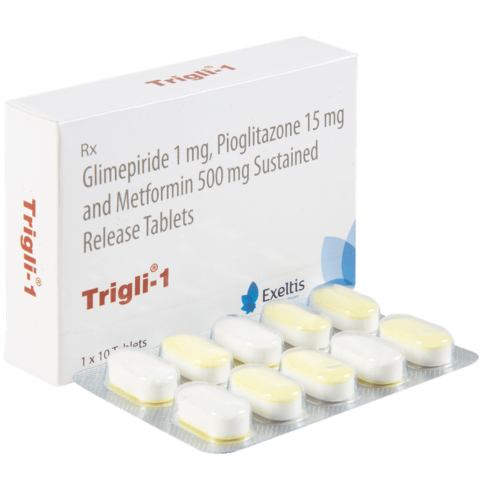 Buy Trigli 1 Tablet SR Online | Classic Derma – Classic Derma-UAE