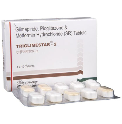Triglimestar 2 Tablet SR - Classic Derma