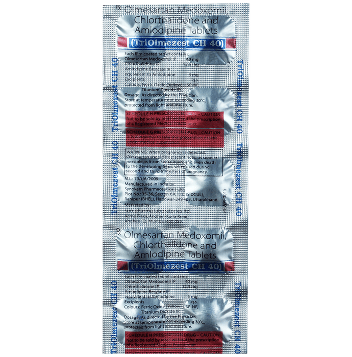 Triolmezest CH 40 Tablet
