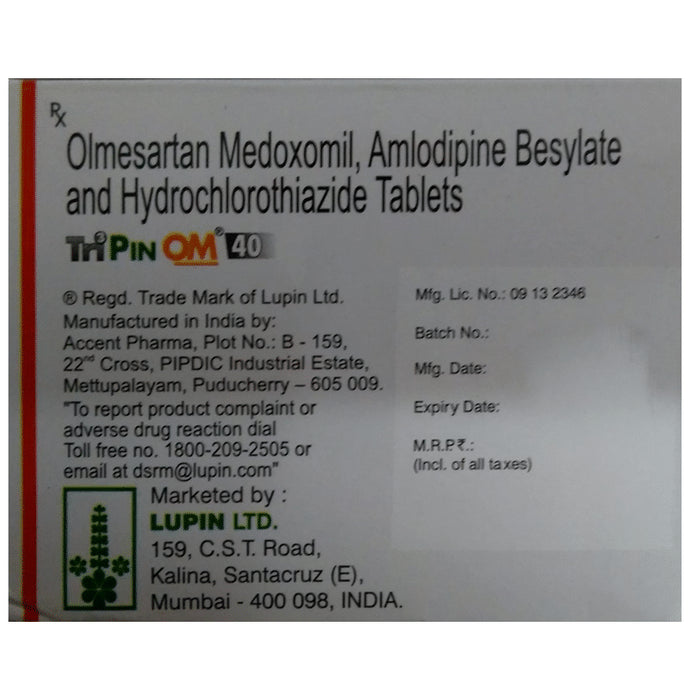 Tripin OM 40 Tablet