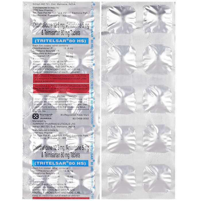 Tritelsar 80 HS Tablet - Classic Derma