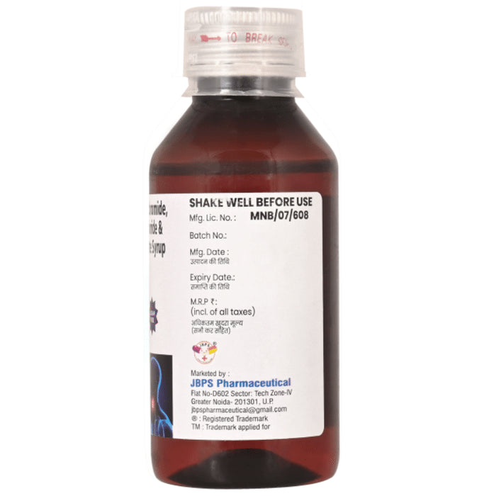 Tubrex-DX Syrup Strawberry Sugar Free