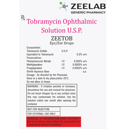 Zeetob Eye Drop