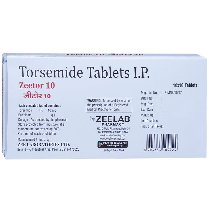 Zeetor 10 Tablet