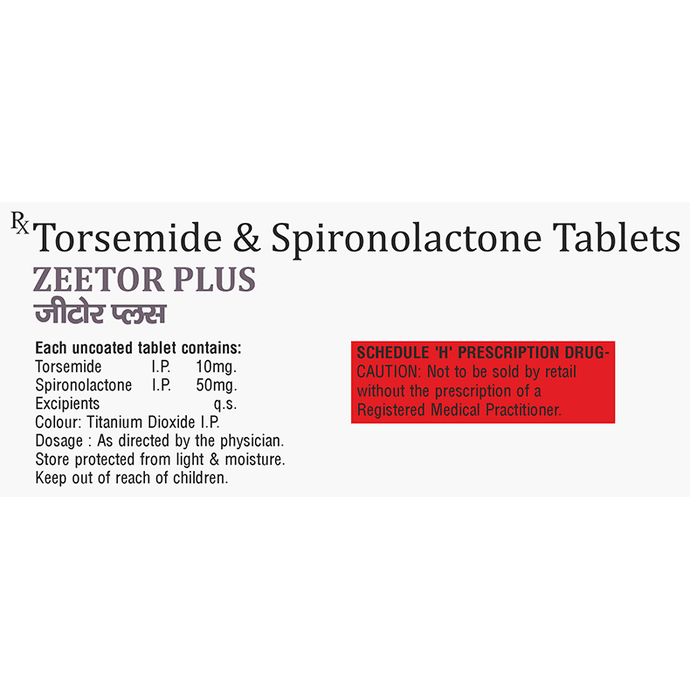 Zeetor Plus Tablet