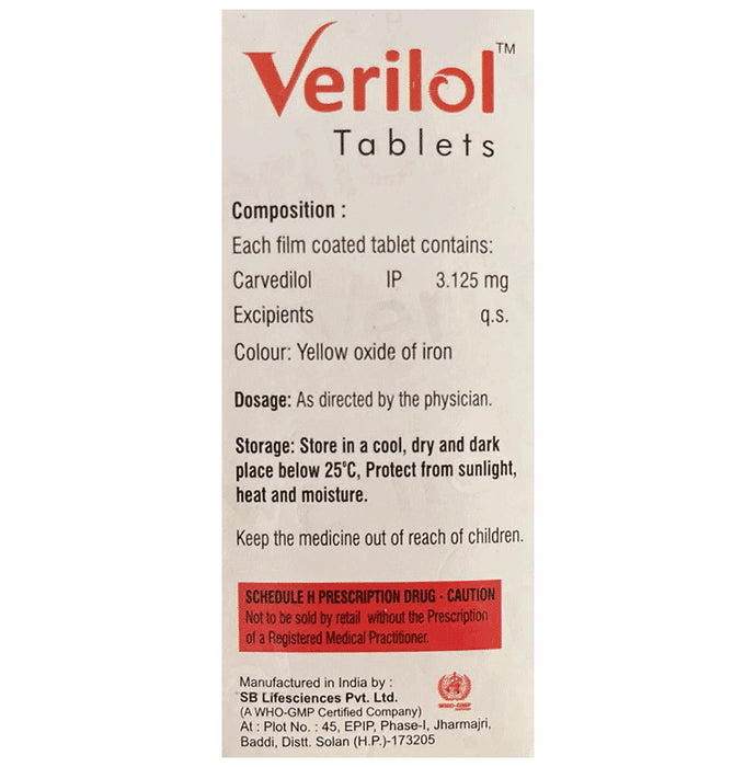 Buy Verilol Tablet Online | Classic Derma – Classic Derma-UAE