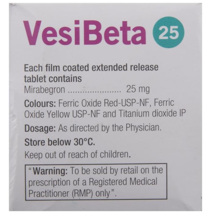 VesiBeta 25 Tablet ER