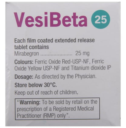 VesiBeta 25 Tablet ER