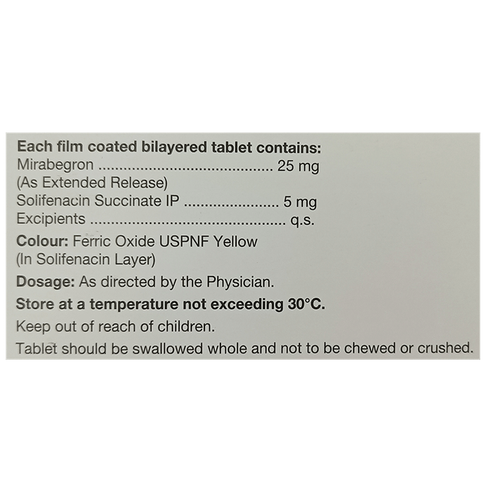 VesiBeta S 25 Tablet ER
