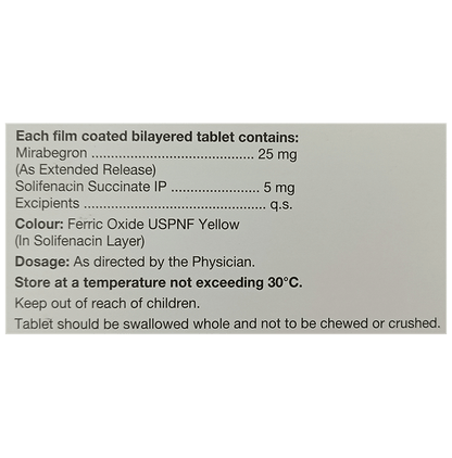 VesiBeta S 25 Tablet ER